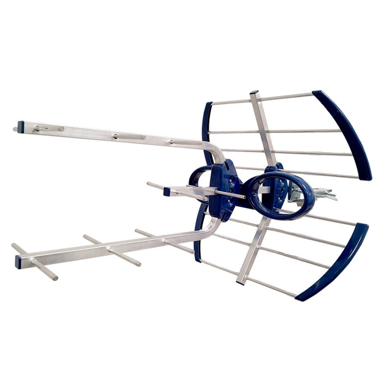 Antena uhf lte2 (470-694 mhz) con conector f. g: 17 db. filtro 5g alto rechazo.