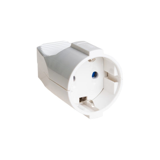 BASE MOVIL 2P+T,16A 250V COLOR BLANCO.