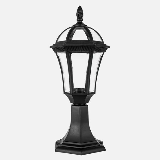 Sobremuro Exterior Comino 1xe27 Negro Ip44 Policarbonato 47,6x17,6x17,6 Cm