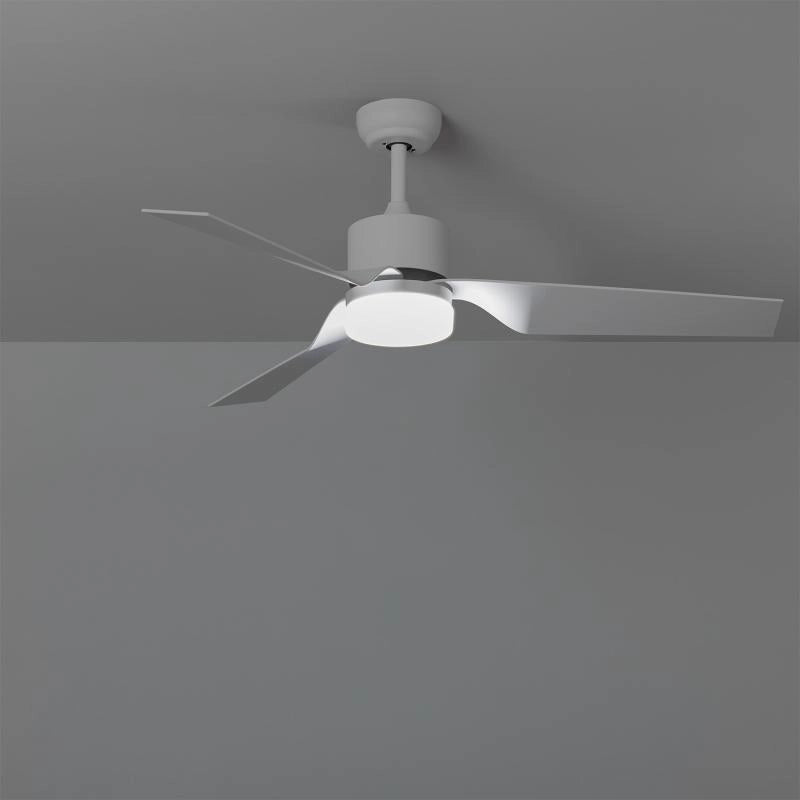Ventilador de Techo Silencioso Minimal Blanco 132cm Motor DC