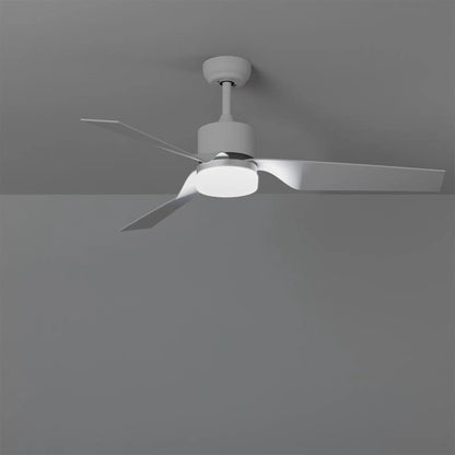 Ventilador de Techo Silencioso Minimal Blanco 132cm Motor DC