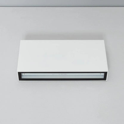 Aplique de Pared Exterior LED 10W Iluminación Doble Cara Rectangular Blanco Kaira