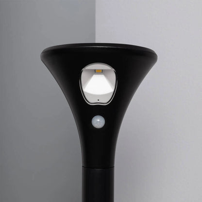 Pack 2 Balizas Solar Exterior LED con Pincho Pie 60cm con Detector de Movimiento