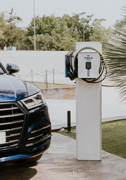 Cargador de Coche Eléctrico Woltio Plus – Marca Española con Control Inteligente y Monitorización por App