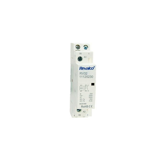 CONTACTOR MODULAR 1MOD 2P 25A 230V 2NO