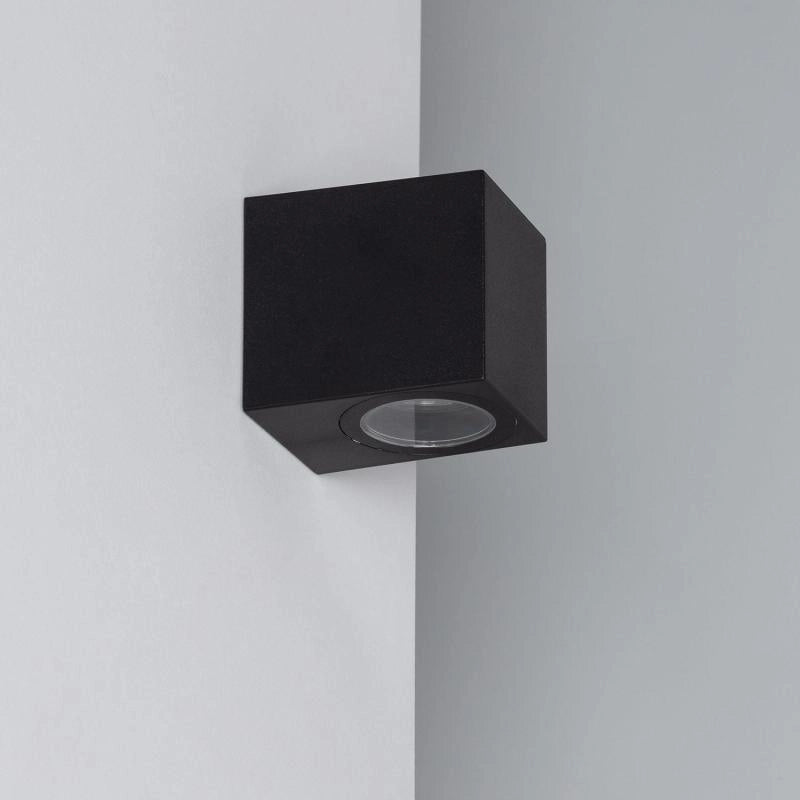 Aplique Exterior de Pared Miseno Negro