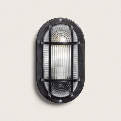 Plafón Oval para Exterior 205x120 mm Hublot Kildare