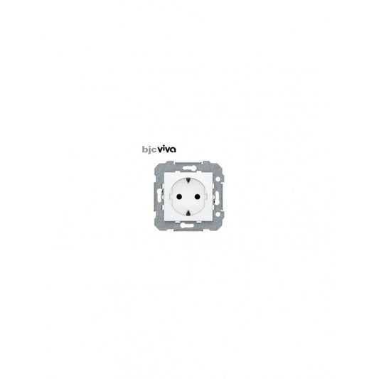BJC VIVA Enchufe Schuko 16A Blanco