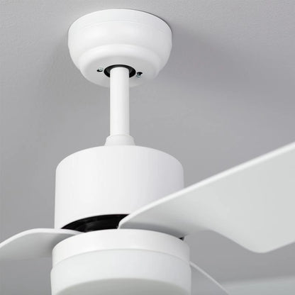 Ventilador de Techo Silencioso Minimal Blanco 132cm Motor DC