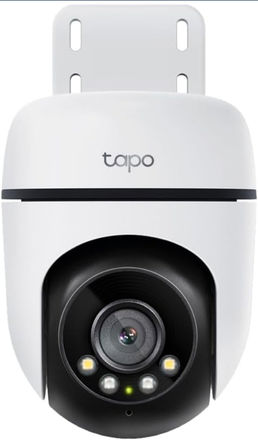 Tapo C500 - Cámara Vigilancia Wi-FI Exterior 360º, Resolución 1080p, Detección Movimiento, Visión Nocturna hasta 30 m, Audio Bi-direccional, Sirena, Compatible Alexa y Google, 2MP