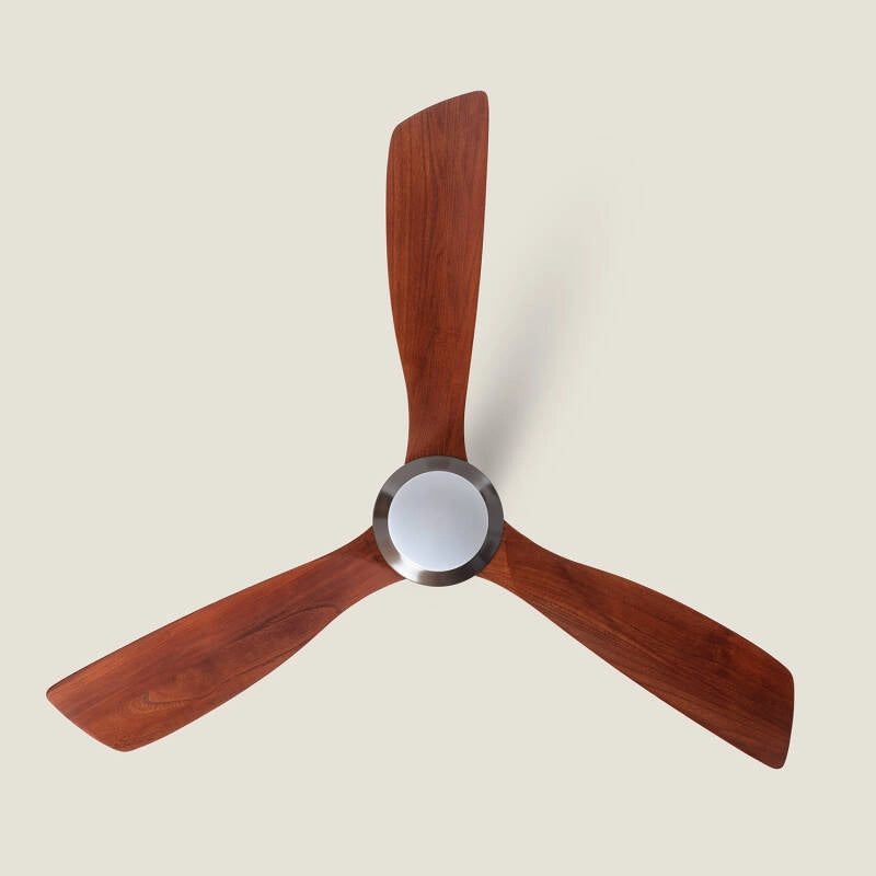 Ventilador de Techo Silencioso Forest Marrón 132cm Motor DC