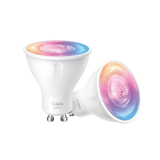 Tapo L630 Bombilla Inteligente GU10 LED, 3.7 W, Ahorro de Energía, Regulable 350 lm, Compatible con Alexa/Google Home, Multicolor, 1 Unidad (Paquete de 1)