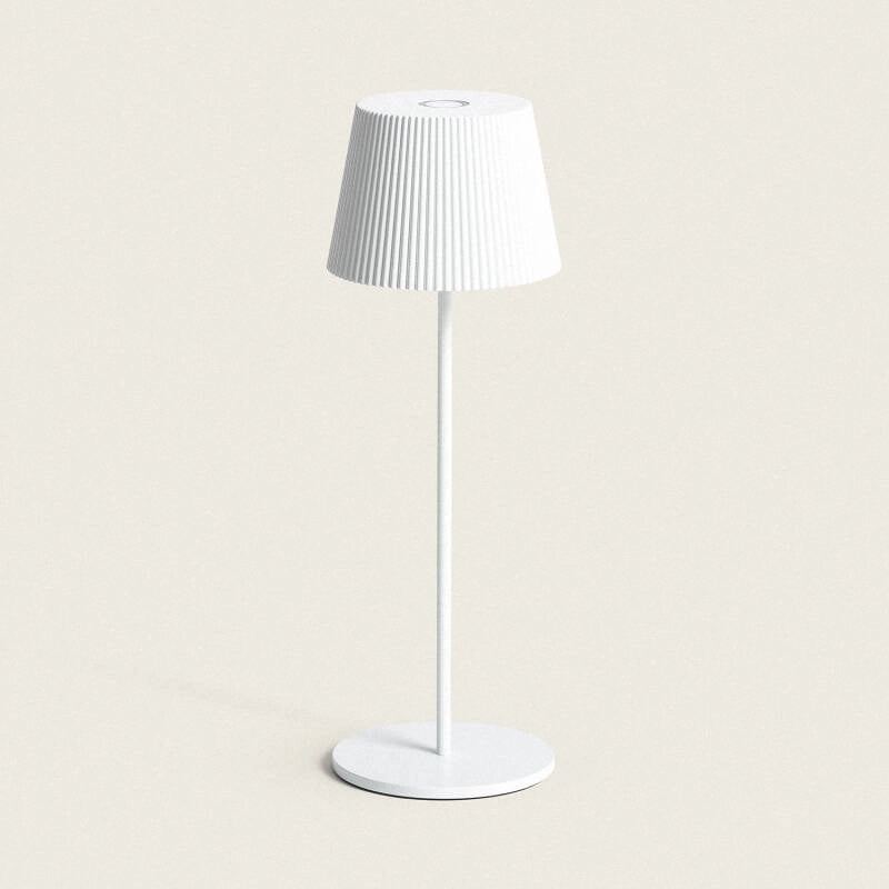 Lámpara de Mesa LED Portátil para Exterior Aluminio con Batería Recargable Willox
