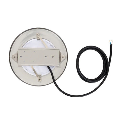 Foco Piscina Superficie LED Sumergible 12V DC Acero Inoxidable IP68 20W