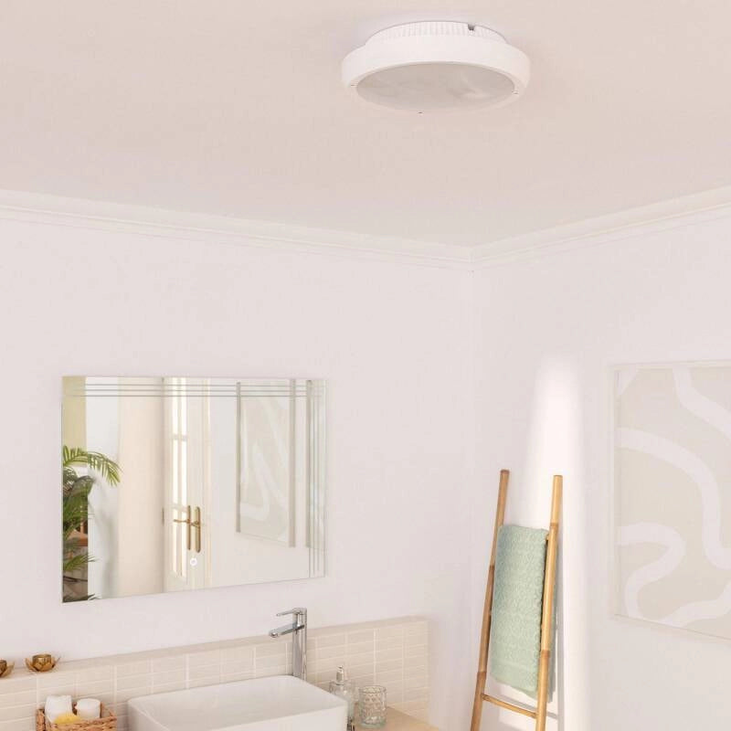 Plafón Circular para Exterior Ø300 mm IP65 Curio Blanco