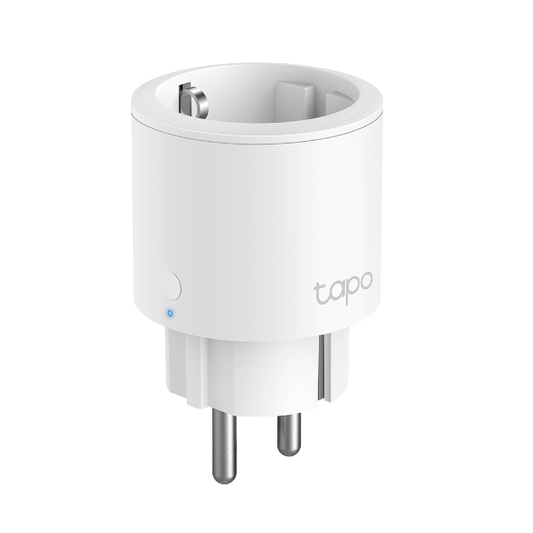 Tapo TP-Link P115 - Mini Enchufe Inteligente Wi-Fi con Monitoreo Energético, Programar el Encendido/Apagado, Ahorro Energía, Compatible con Alexa y Google Home, Color Blanco