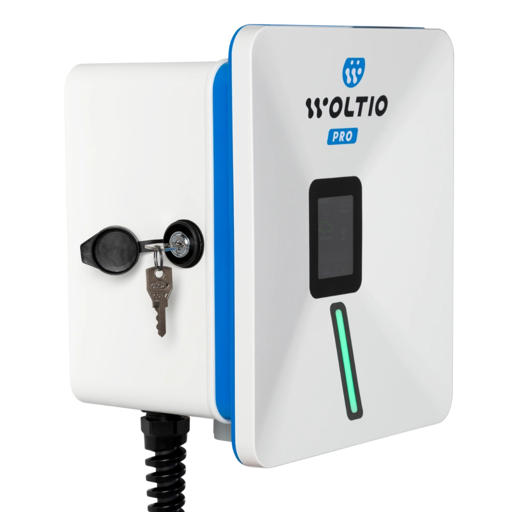 Cargador de Coche Eléctrico Woltio Plus – Marca Española con Control Inteligente y Monitorización por App