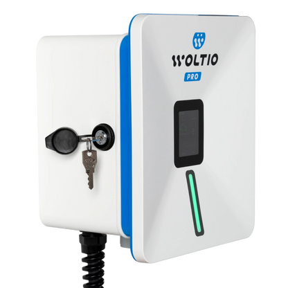Cargador de Coche Eléctrico Woltio Plus – Marca Española con Control Inteligente y Monitorización por App