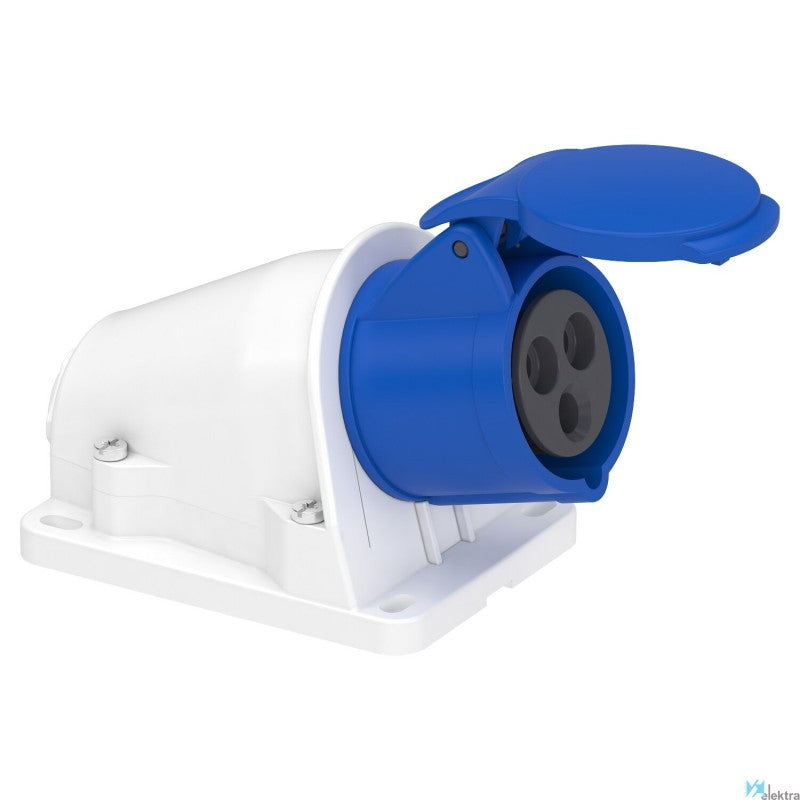 Clavija de pared 2p+t 32a 230v ip54