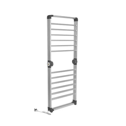 Tendedero Electrico.maxi Algarrobo 360w Aluminio Forma De X Cable1,2m 126x70x56cm