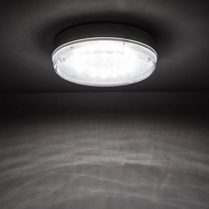Plafón Emergencia LED 24W Circular Ø285 mm IP65 No Permanente