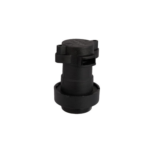 PORTALAMPARAS E-27 P/FERIAS 4A 250V.MAX 100W COLOR NG ANCLAJE P/CABLE RECTANGULAR 5X13MM IP44 C/JUNT