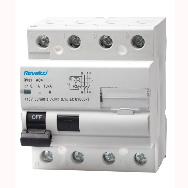 Diferencial Trifásico 4P 63A 30mA | Protección 10 kA