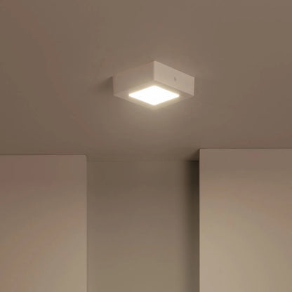 Plafón LED 6W Cuadrado 120x120mm