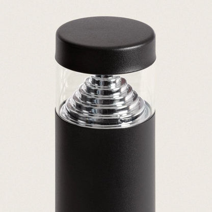 Baliza Exterior LED 5W Superficie Pie 30cm Inti Inox Negro