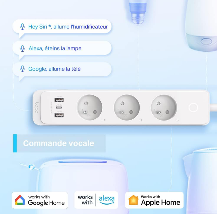 TP-LINK TPLINK Smart Wi-Fi WiFi Power Strip TAPO P300 (TAPO P300)