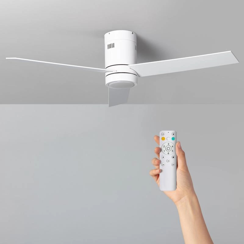 Ventilador de Techo Silencioso Tydir Blanco 132cm Motor DC