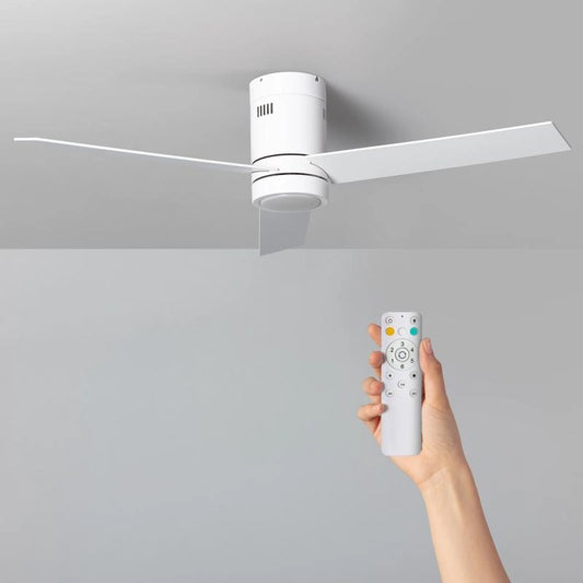 Ventilador de Techo Silencioso Tydir Blanco 132cm Motor DC