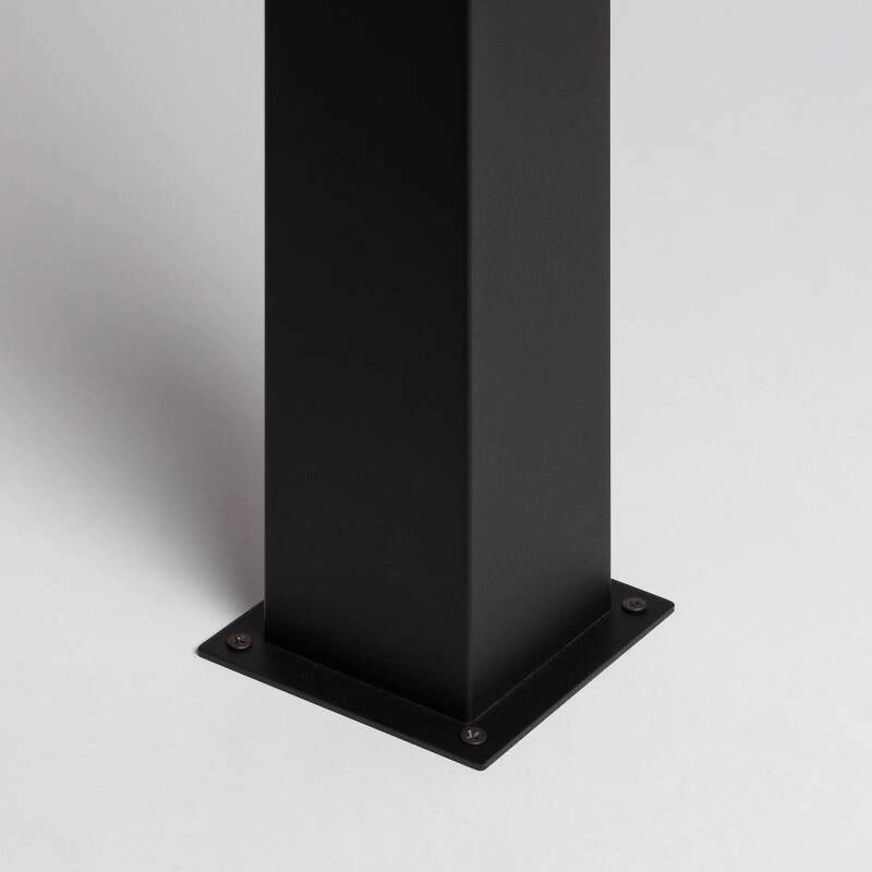 Baliza Exterior Superficie Pie 74cm Augusta Negra