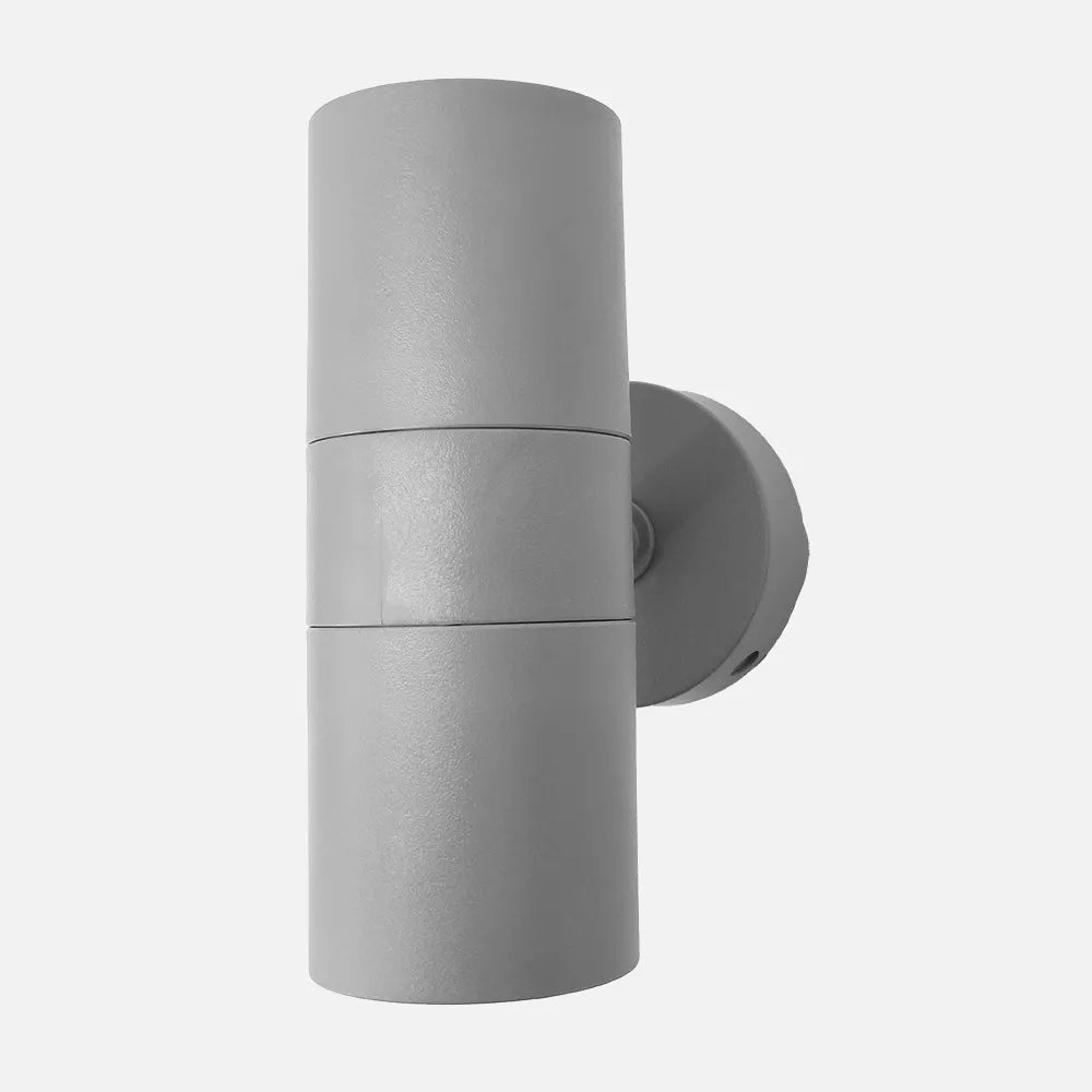 Aplique Exterior Becala 2xgu10 Gris Ip44 15,2x7,3x11,3 Cm