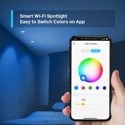 Tapo L630 Bombilla Inteligente GU10 LED, 3.7 W, Ahorro de Energía, Regulable 350 lm, Compatible con Alexa/Google Home, Multicolor, 1 Unidad (Paquete de 1)