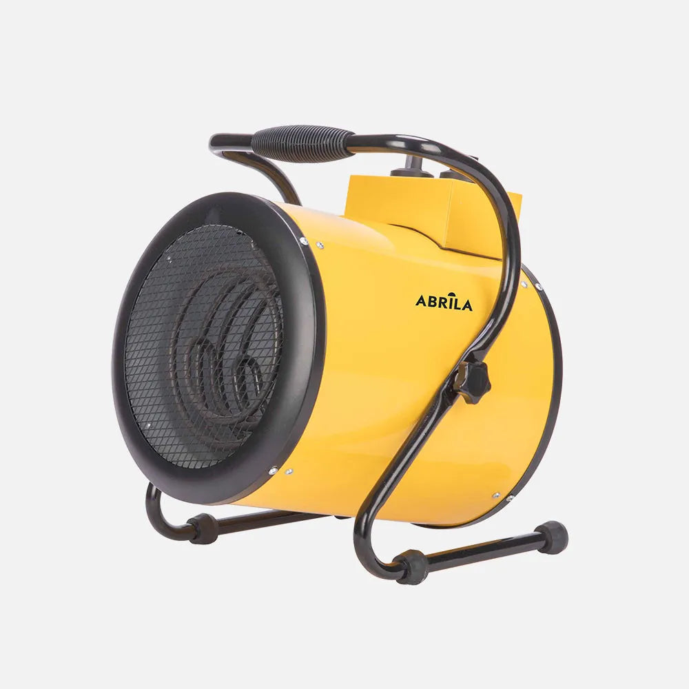 Termoventilador Industrial Trifásico Divity 5000W (400V) - Acero Inoxidable Amarillo