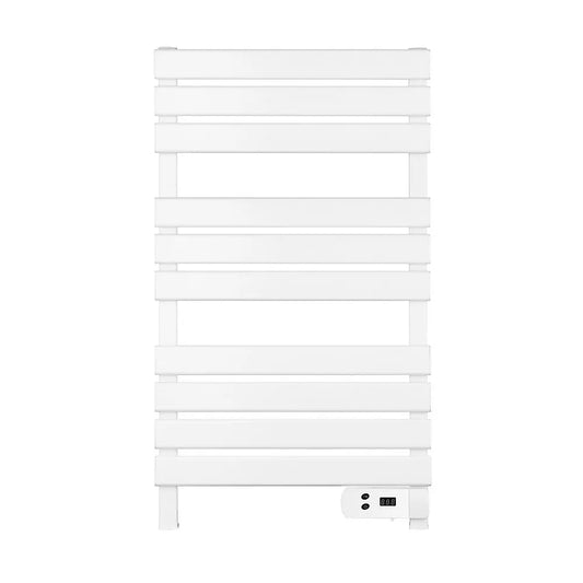 Radiador Secatoallas de Aluminio Jalón 450W Blanco - Con Display LED, IP24 y Temporizador 24h | 97x55.5x5.5 cm