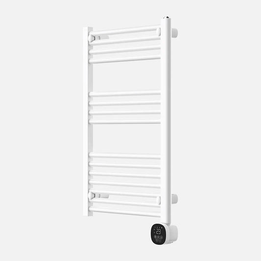Radiador Secatoallas Eléctrico Scuti 500W Blanco - Gran Potencia con Display Táctil y Temporizador | 89x52x9 cm