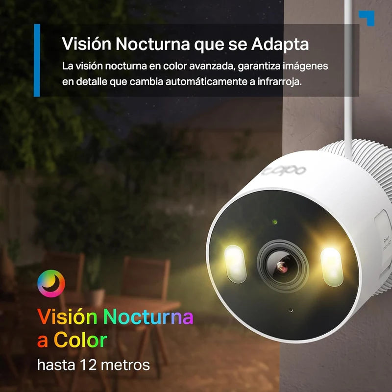 Cámara de Seguridad Tapo C113 | 2K 3MP con Visión Nocturna a Color