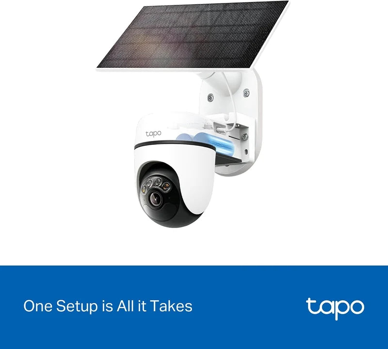 Cámara Solar Exterior 360° Tapo C630 Kit | 3K 5MP y Seguimiento IA