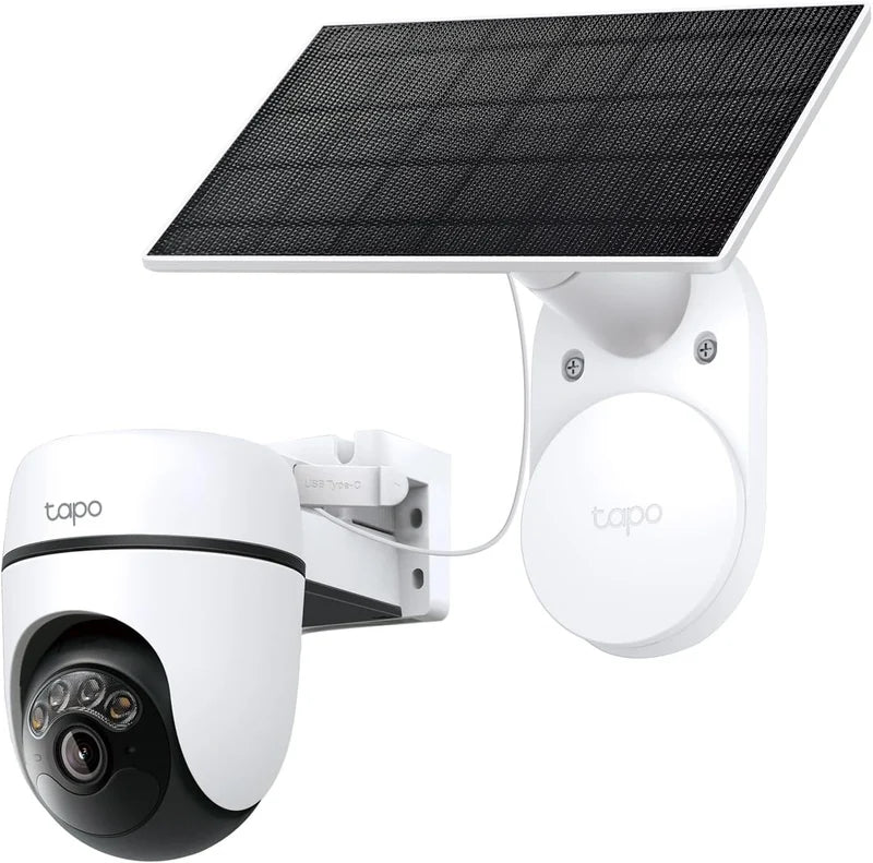 Cámara Solar Exterior 360° Tapo C630 Kit | 3K 5MP y Seguimiento IA
