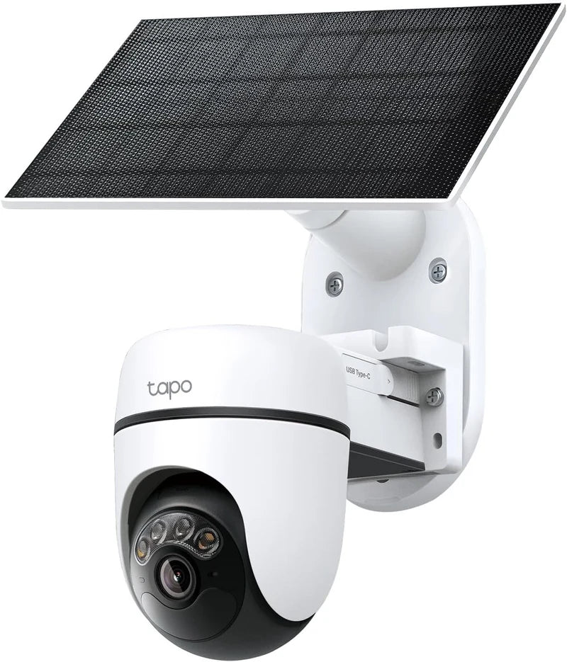 Cámara Solar Exterior 360° Tapo C630 Kit | 3K 5MP y Seguimiento IA