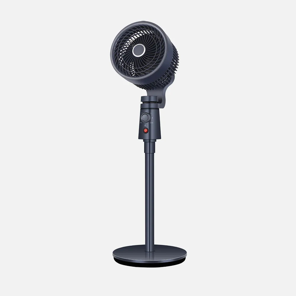 Ventilador De Pie Montecristo Granito 40w 3 velocidades 3 aspas Fijo Y Rotatatorio 102x30,5x30,5cm