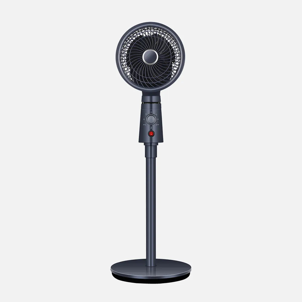 Ventilador De Pie Montecristo Granito 40w 3 velocidades 3 aspas Fijo Y Rotatatorio 102x30,5x30,5cm