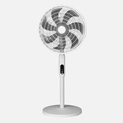 Ventilador Pie 3x1 Mixin Blanco 3 velocidades 60w 7 aspas 45d Fijo/rotatorio Suelo/pared/sobremesa Regulable 45x45cm