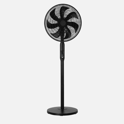 Ventilador Pie 3x1 Mixin Negro 3 velocidades 60w 7 aspas 45 diámetro Fijo/rotatorio Suelo/pared/sobremesa Regulable 45x45cm
