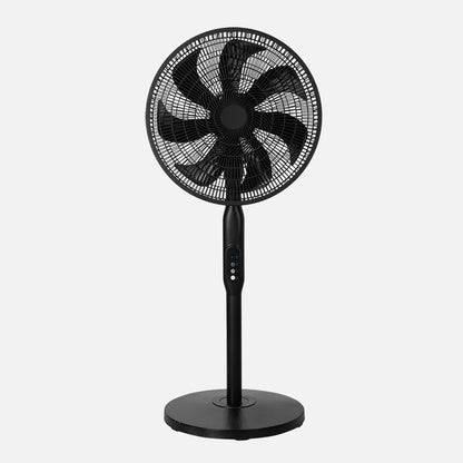 Ventilador Pie 3x1 Mixin Negro 3 velocidades 60w 7 aspas 45 diámetro Fijo/rotatorio Suelo/pared/sobremesa Regulable 45x45cm