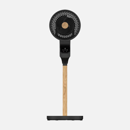 Ventilador de pie Bizancio Negro/hay 50w 3 velocidades 95x30x30 Oscilante, pantalla táctil, control remoto y temporizador