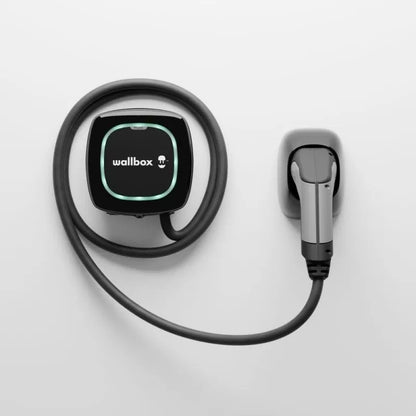 WALLBOX Pulsar Plus Tipo 2 (Negro) 7.4kW Cargador de vehículo eléctrico