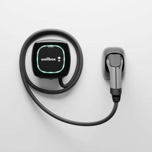 WALLBOX Pulsar Plus Tipo 2 (Negro) 7.4kW Cargador de vehículo eléctrico
